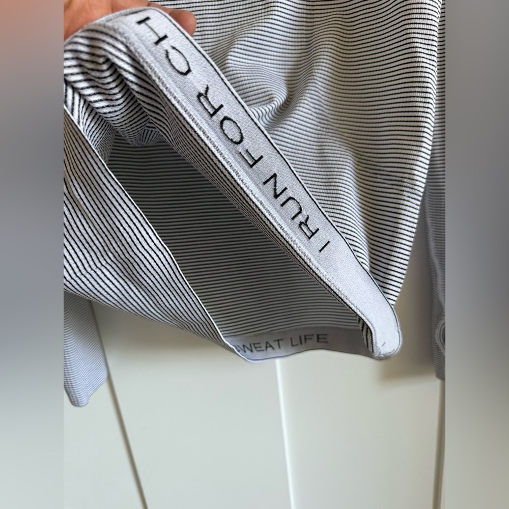 Lululemon Swiftly Tech Tempo Stripe black/white - Picture 10 of 11